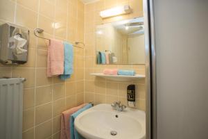 Koupelna v ubytování Hotel Kiepenkerl