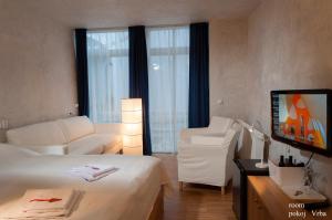 Letto o letti in una camera di Besidka