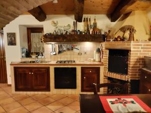 Nhà bếp/bếp nhỏ tại I Malatesta