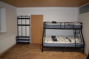 Postel nebo postele na pokoji v ubytování Penzion Víra