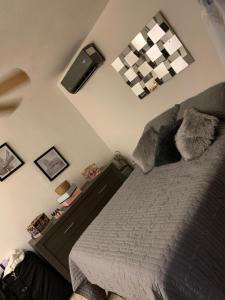 Televisyen dan/atau pusat hiburan di Cancún Hotel Boutique & Hostel
