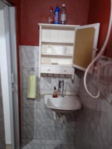 Kupatilo u objektu Casa da Fernanda