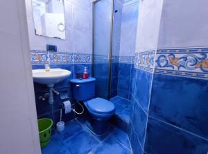 Ванная комната в Hospedaje Casa Aurora