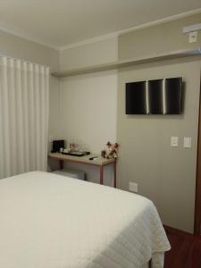 Locanda Montecielo - Vale dos Vinhedos客房内的一张或多张床位
