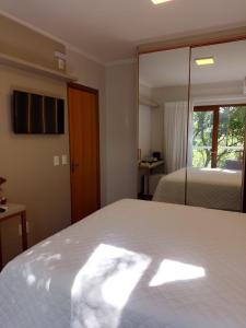 Locanda Montecielo - Vale dos Vinhedos客房内的一张或多张床位