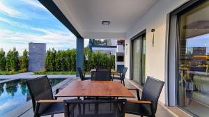A balcony or terrace at KAAN VILLA