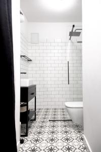 Kúpeľňa v ubytovaní Studio Kolberga Kraków