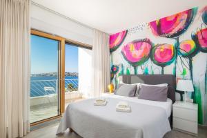 Posteľ alebo postele v izbe v ubytovaní Holiday home D&D RESIDENCE + 37 fotografií