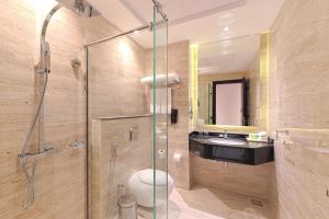 Kupatilo u objektu TIME Asma Hotel