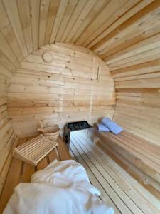 Postel nebo postele na pokoji v ubytování Traumhaus Flattnitz