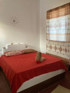 Postel nebo postele na pokoji v ubytování Habibi B&B