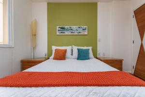 Ένα ή περισσότερα κρεβάτια σε δωμάτιο στο Acolhedor em Copacabana - Perto da praia - CL103 Z2