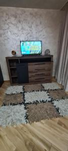 TV a/nebo společenská místnost v ubytování Afrodita
