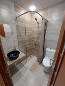 Ένα μπάνιο στο Lori Guest House Hotel
