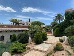 Zahrada ubytování Bonito apartamento villa Joya