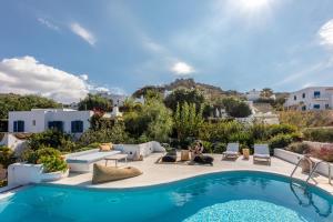 Πισίνα στο ή κοντά στο Villa Paradise in Naxos