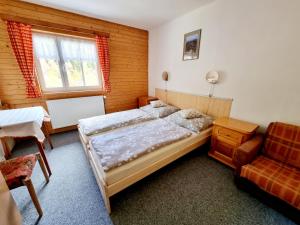 Postel nebo postele na pokoji v ubytování Penzion ALENA