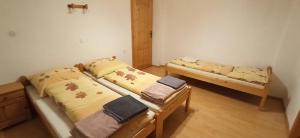 Säng eller sängar i ett rum på Apartment Majerčák