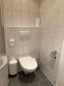 A bathroom at Ferienwohnung Thöny Vandans