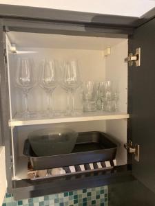 A kitchen or kitchenette at Ferienwohnung Thöny Vandans