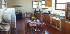 Køkken eller tekøkken på Estância Timbaúva