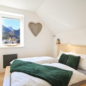 Katil atau katil-katil dalam bilik di Apartment Štros with private sauna