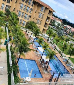 Πισίνα στο ή κοντά στο Loft Condado Bl 2 Ap 116 Aldeia dos Reis Sahy