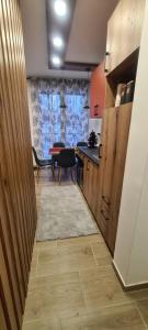 Кухня або міні-кухня у Apartman Mina Jezero