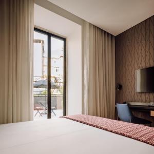 Posteľ alebo postele v izbe v ubytovaní Hotel Hotel - Member of Design Hotels