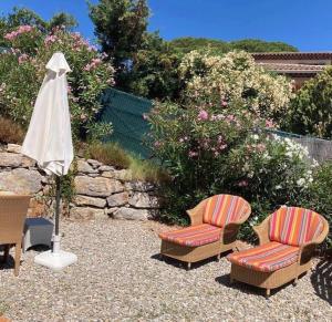 Ein Garten an der Unterkunft Lone Star House