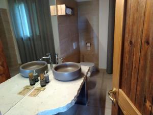 A bathroom at Agriturismo Tamellini
