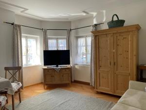Telewizja i/lub zestaw kina domowego w obiekcie Villa St. Oswald