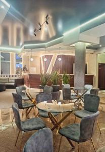 Posezení v ubytování Viva Hotel