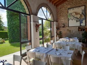 Restaurace v ubytování Agriturismo Alba