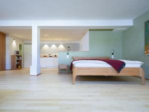 Katil atau katil-katil dalam bilik di Appartement E3