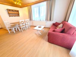 Χώρος καθιστικού στο Apartments Juri & Hermann 1