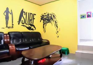 Area soggiorno di Wushih Surf Hostel
