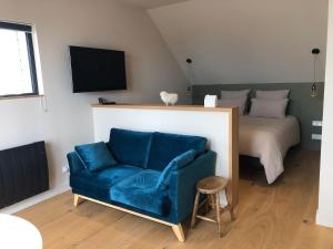 Postel nebo postele na pokoji v ubytování Appartement L'Embarcadère