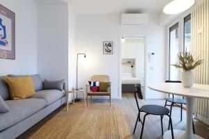 Een zitgedeelte bij Contempora Apartments - Casale 3