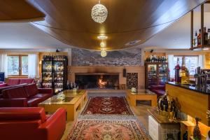 Posezení v ubytování Hotel Garni Pegrà