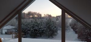 Obiekt Domek Kaszuby Sominy Luxhut zimą