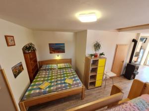 Postel nebo postele na pokoji v ubytování aPARTment chLEEW (1844)