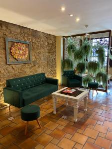 Posezení v ubytování Hotel Solar da Beira