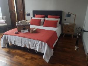 Postel nebo postele na pokoji v ubytování VANILLE CAFE CHOCOLAT
