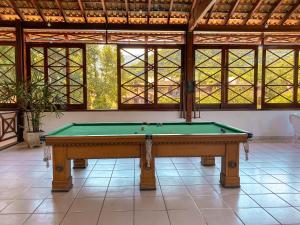 Billiards table sa Flat 1 Dorm. Maresias Praia&Lazer& Ar&Piscina F3