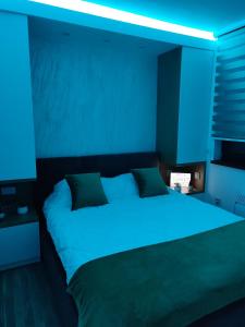 Кровать или кровати в номере Zlatibor Apartman Aria Forest Spa & Gym