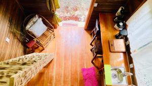 TV a/nebo společenská místnost v ubytování Guest House Pura Vida