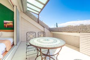 Uma varanda ou terraço em Ying Hsuan House
