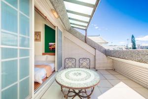 Uma varanda ou terraço em Ying Hsuan House