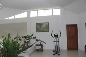 Fitness centrum a/nebo fitness zařízení v ubytování Quinta Baroe